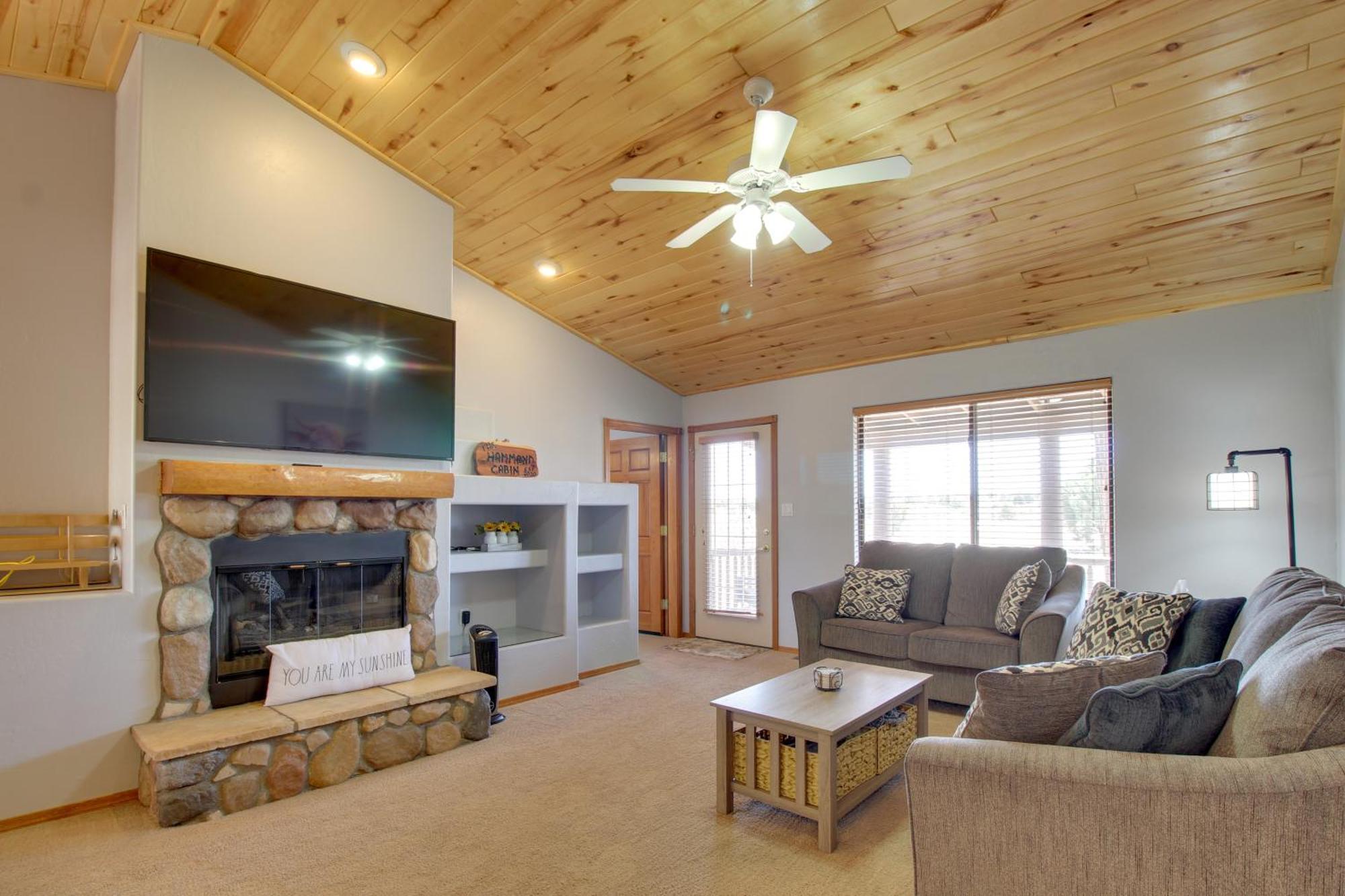 Overgaard Cabin Near Sitgreaves National Forest! Dış mekan fotoğraf